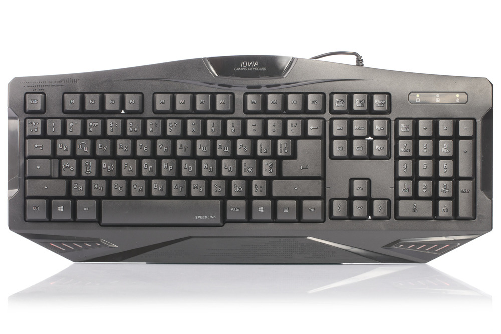 Neue OVP Speedlink Iovia Gaming Tastatur Keyboard